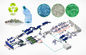 Afval plastic film de was en de korrelingsmachine ISO9001 van de recyclingsmachine