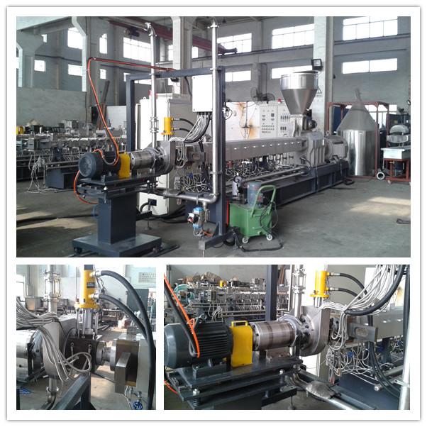 Ce die de parallelle extruder van de mede-omwentelings tweelingschroef samenstellen