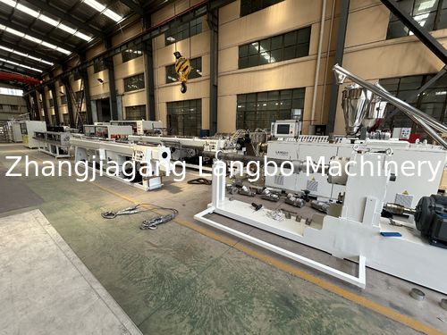 Laatste bedrijfscasus over 20-63 mm PPR-buis-extrusielijn