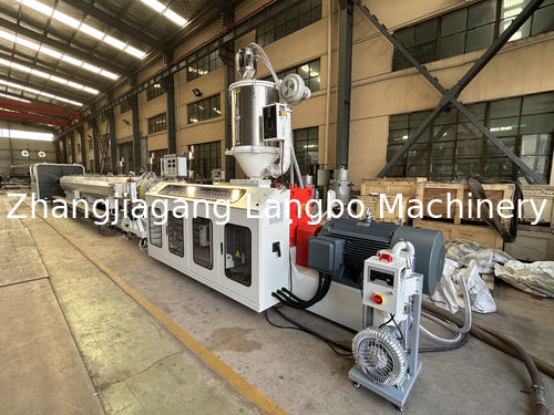 Laatste bedrijfscasus over PE-grote pijplextrusielijn