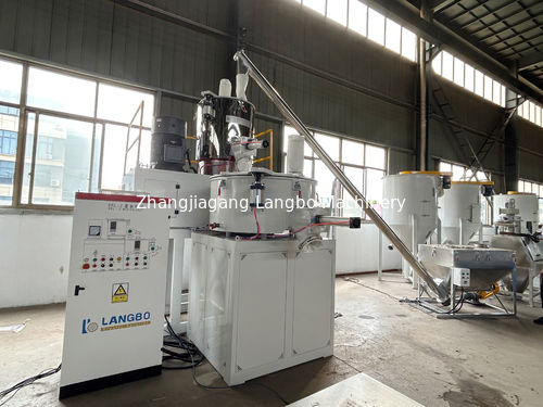 Laatste bedrijfscasus over Hoogwaardige mixer voor PVC-extrusie