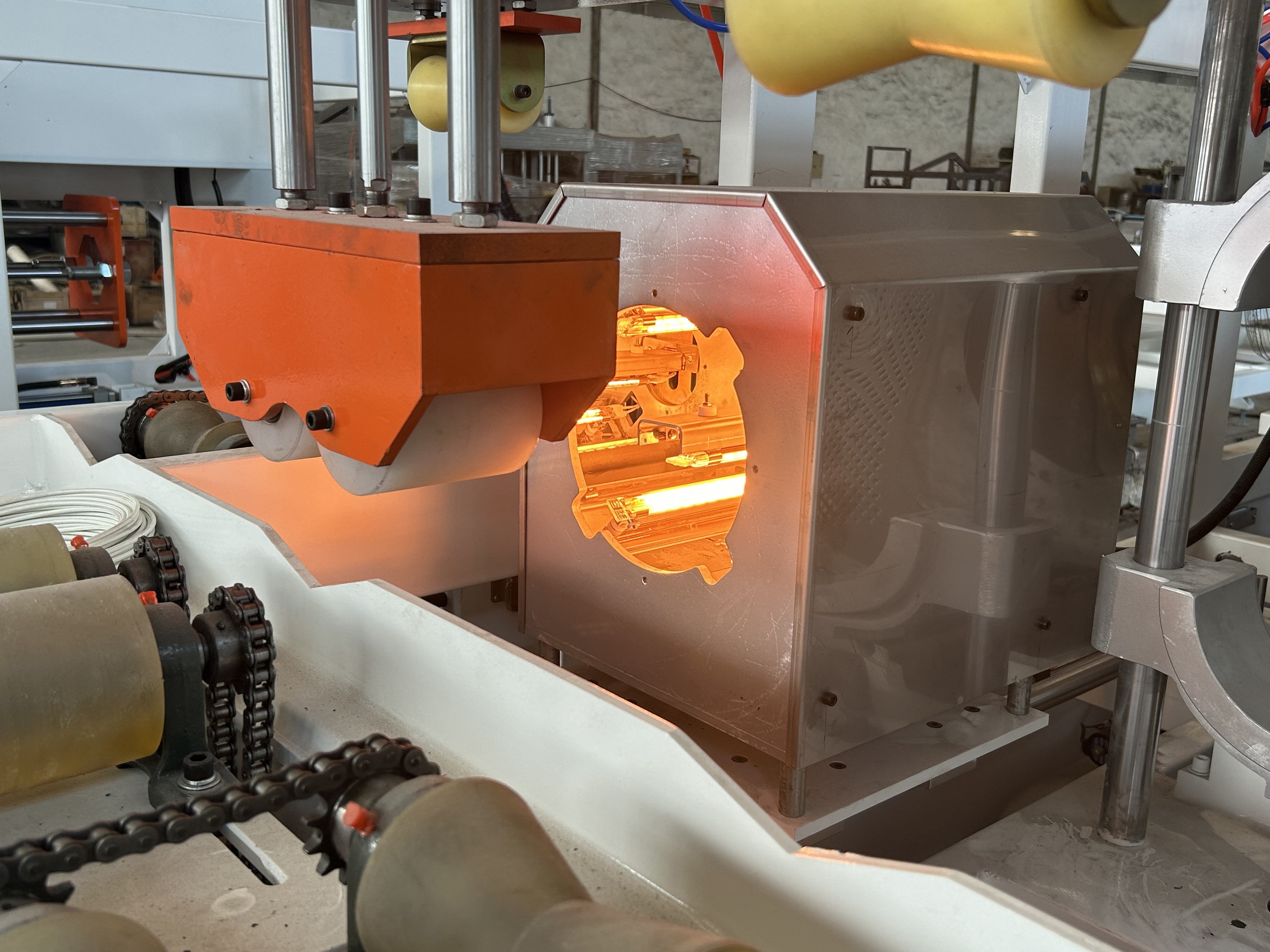 Laatste bedrijfscasus over Project voor automatische pijpverbredingsmachine