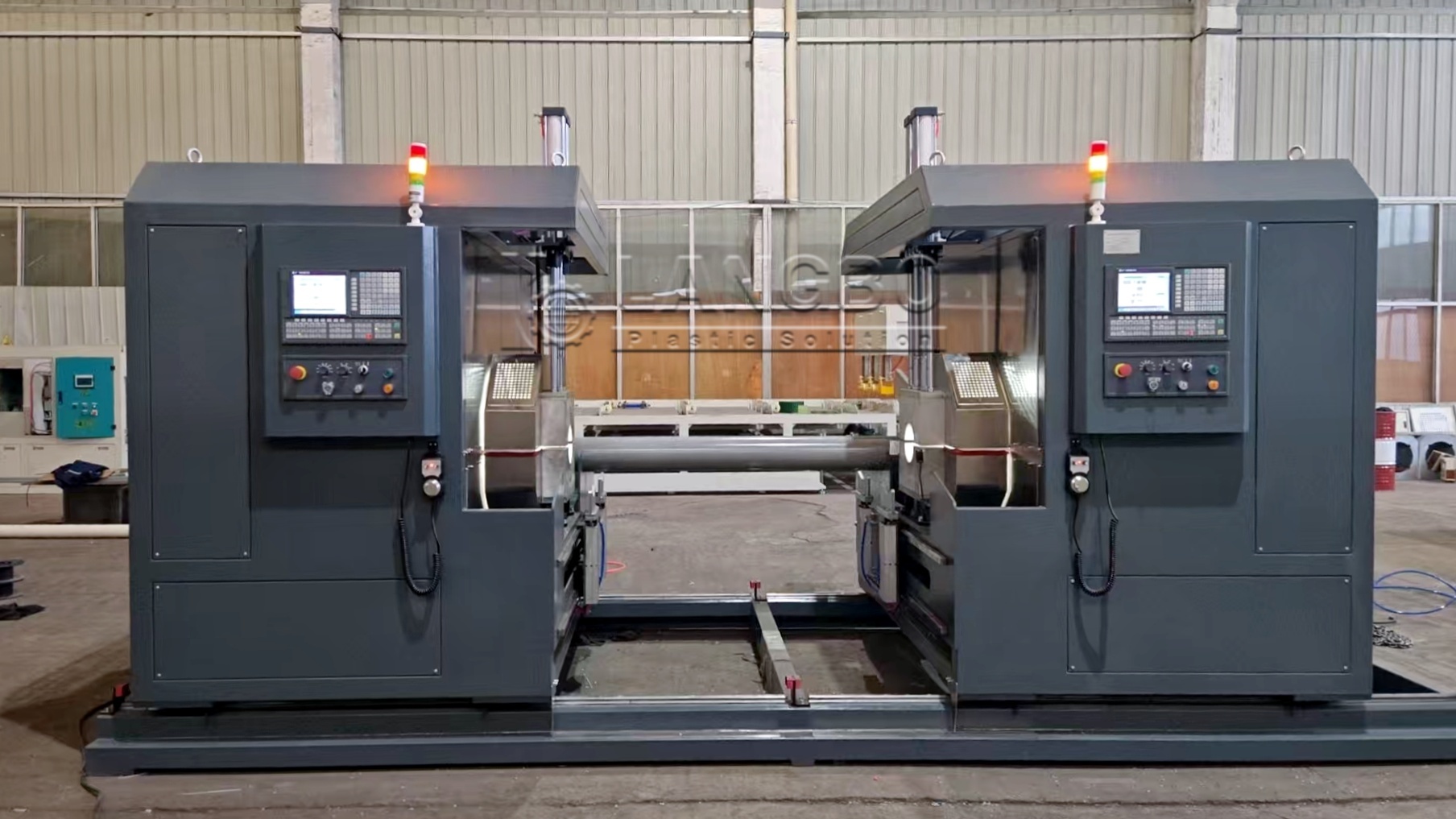 Laatste bedrijfscasus over Automatic Threading Machine for Plastic Pipe Processing in Turkey