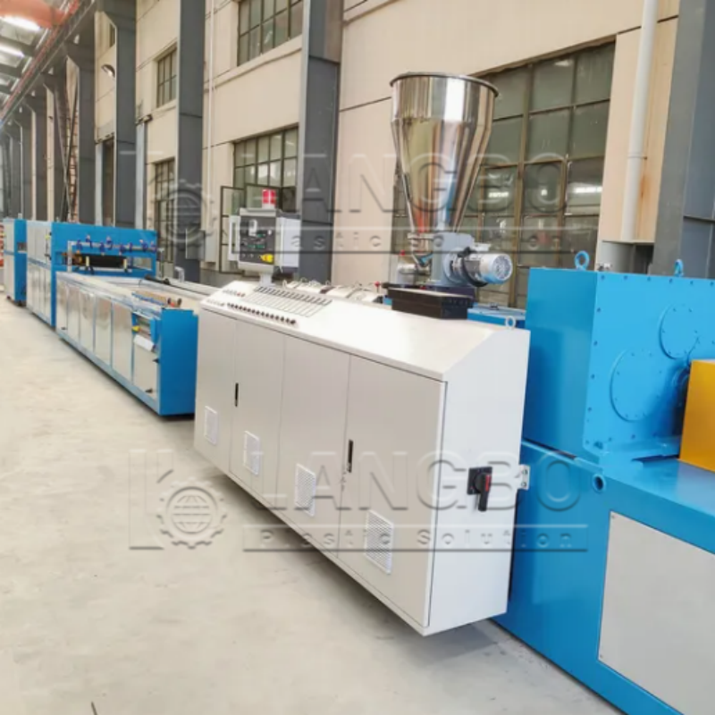 Laatste bedrijfscasus over PVC Door Panel Extrusion Line Supports Continuous PVC Panel Production in Egypt