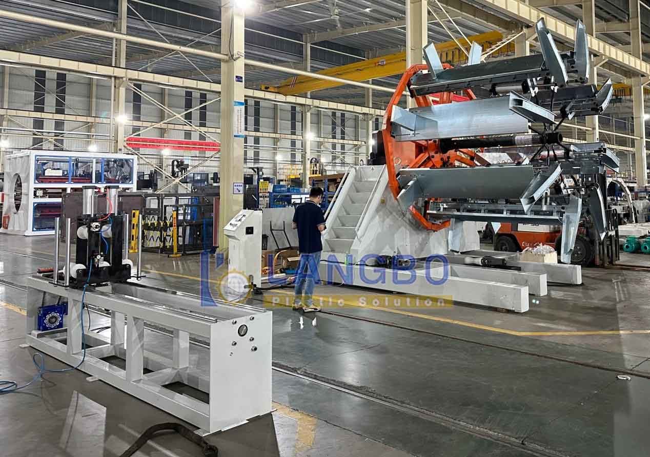 Laatste bedrijfscasus over PE-buizenrolproject voor de productie van irrigatibuizen in Albanië