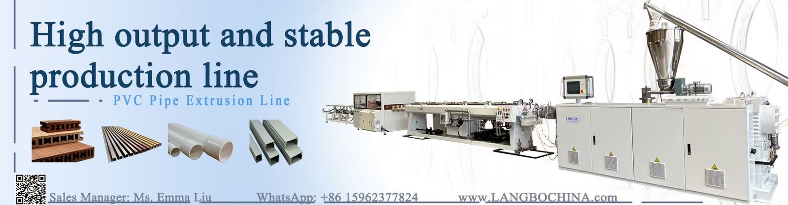PVC pijp extrusielijn