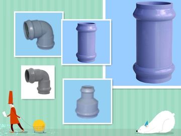 kwaliteit  Siemens Motor Pvc Extruder Machine , Twin Pipe Pvc Pipe Manufacturing Machine Fabriek