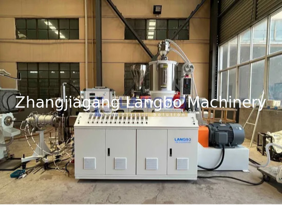 kwaliteit  Natural Gas Pe Pipe Production Line , Single Screw Extruder Hdpe Pipe Machine Fabriek