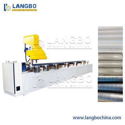 kwaliteit  PVC Pipe Slotting Machine With High-speed Rotary Structure Reducing Rough Slot Edges Fabriek