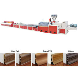 kwaliteit  Floor Baseboard Pvc Wall Panel Extrusion Line Skirting Board Manufacturing Fabriek