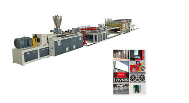 kwaliteit  Full Automatic WPC Pvc Foam Board Production Line Advertising Board Extrusion Fabriek