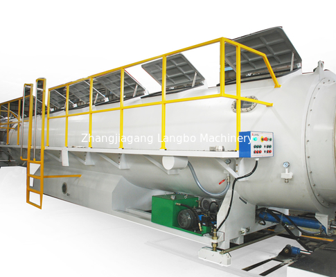 355-800 mm doorsnede High Capacity HDPE PE Pipe Extrusion Line met geïntegreerde versnellingsbak