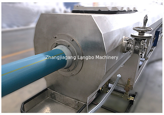 Makkelijke werking Plastic HDPE PE Pipe Extrusion Making Machine Productielijn