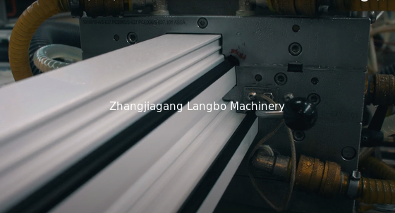 Automatische besturing PVC-profiel-extruderingsmachine voor ramen