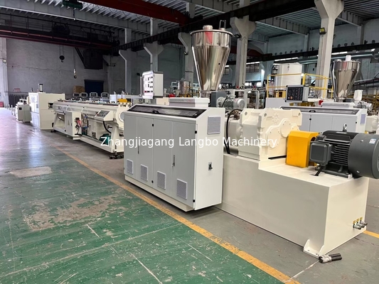 150-250KG/H hoge capaciteit - kwaliteit 16160mm pvc-Pijpextruder