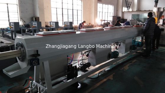 Tweelinglijn van de de Pijpextruder van Schroefpvc 16 - 630mm met 22 - 160KW-Macht