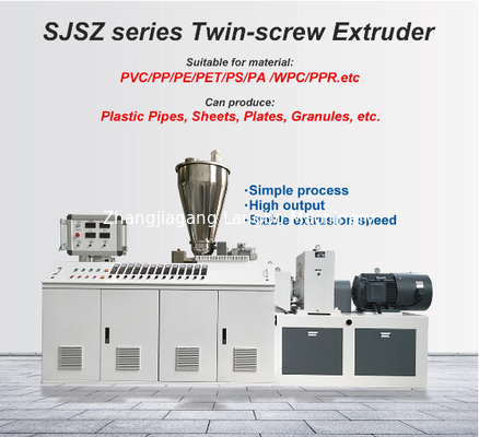 Pijpdiameter 75-250 Plastic PVC/UPVC/CPVC Stromleidingsbuis-extrusielijn met inverter ABB