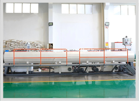 Pijpdiameter 75-250 Plastic PVC/UPVC/CPVC Stromleidingsbuis-extrusielijn met inverter ABB