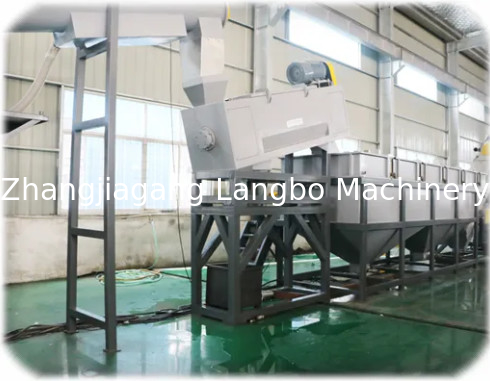 Afval Plastic PE pp Film/Zakken die Machine 380V 14mm recycleren
