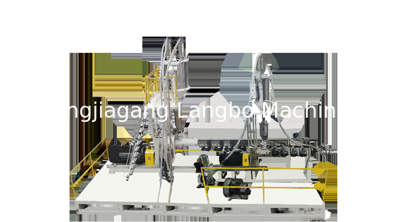 7101600MM HDPE van de hoge capaciteits de enige schroef lijn van de pijpuitdrijving