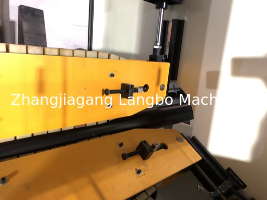 Eenvoudige schroef extrusie machine voor het maken van plastic PE water elektrische leiding buis buis trekken af snijden Winding bel