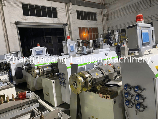 55KWConical tweelingschroef Plastic Extruder 80/156 Hoge Capaciteit