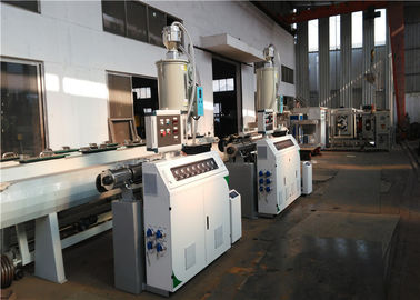 HDPE pp PPR PE de Extruderlijn van de Pijp Enige Schroef met 1 volledig Automatische Jaargarantie,