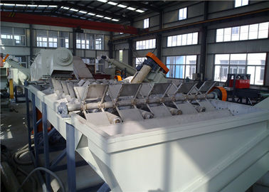 Ss 304 Waste Plastic Film Washing Recycling Machine, Pp Pe Film Washing Line Warmluchtdrogen