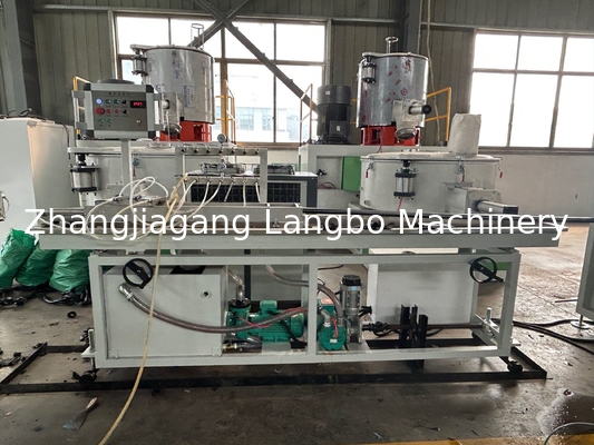 22kw PVC-basisbordprofiel extrusielijn Twin Screw 8 meter lang
