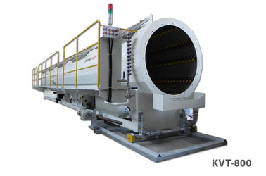 Automatische pvc-de Lijnplc van de Pijpuitdrijving de Kosten Kegel tweelingschroef van het Controle Lage Onderhoud voor Verspild Water en Rioleringspijp