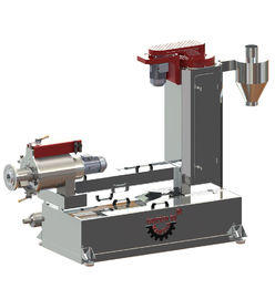 HDPE/HUISDIEREN Plastic Pelletiserende de Extruderenergie van het Machine Enige Stadium - besparing