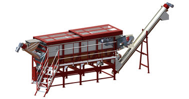 Ce-de Lijn van het HuisdierenFlessenspoelen, 1000KG/H-Productsnelheid Plastic Recyclingsmachine