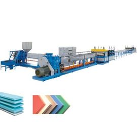 ISO-van de het Schuimraad van pvc de Uitdrijvingslijn 1220mm Productbreedte 3 - 20mm Dikte