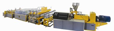 Geluiddichte pvc-Raadsmachine, 450kg/H-het Blad die van Outputpvc Machine maken