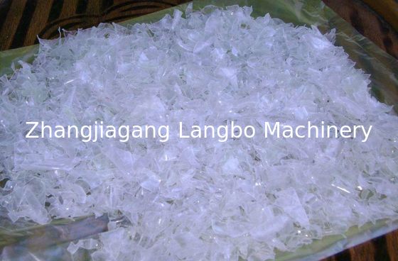 300-5000 kg/h capaciteit PET-recyclinglijn met 14 mm vlokgrootte en 380V spanning voor PET-flessen recycling