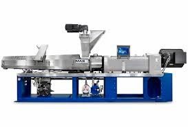 De Extruderac van de Wpc het Kegel Tweelingschroef Configuratiescherm van het Motoren Facultatieve Touche screen