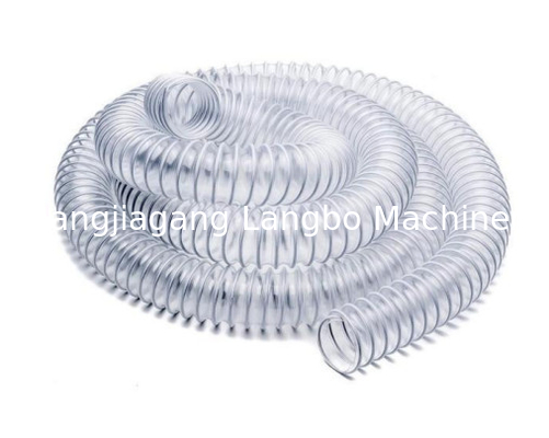 Volledig automatisch PVC-buis-extruder PVC-wisselrubbermachine met PVC-poeder