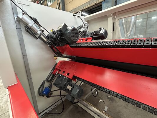 China 16-110mm High Density Polyethyleen Pipe Making Machine met  beide motor en PLC