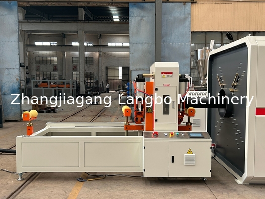 China 16-110mm High Density Polyethyleen Pipe Making Machine met Siemens beide motor en PLC