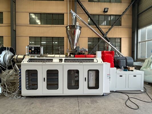 / SCHNIDER Contactor Plastic Pipe Machine PVC Pipe Socketing Machine Pipe Extrusion Line Water Pipe Making Machine