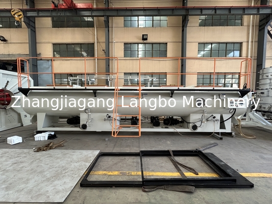 16 mm-630 mm PVC-pijpmachine met schroefdiameter 65/132