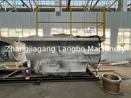 Grote diameter DN Grootte Dubbele/driehoekige wand HDPE PE Watervoorziening Grote diameter Plastic PP PPR HDPE PE Pprc Pipe Extrusie Productie Lijn Machine