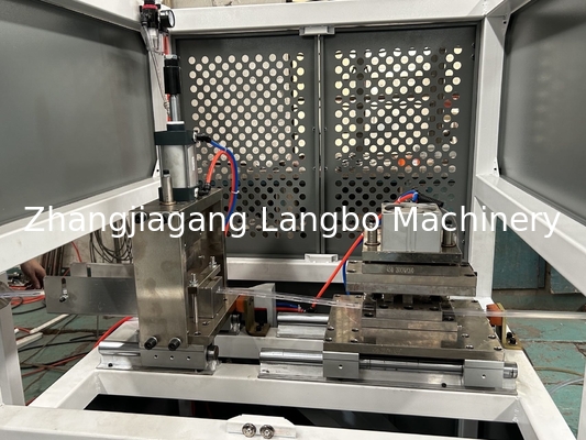 Kleinhandel PVC Tag Profiel maken machine met aanpasbare schroef ontwerp Twin Schroef En vat