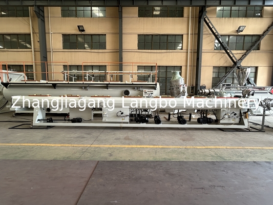 Plastic PE Water Cable Pipe Extruder Maker Machine Plastic Pipe Line