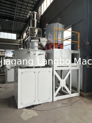 Gemakkelijke In werking gestelde Hoge snelheidsmixer voor Pvc die Verticaal/Horizontaal Type samenstellen