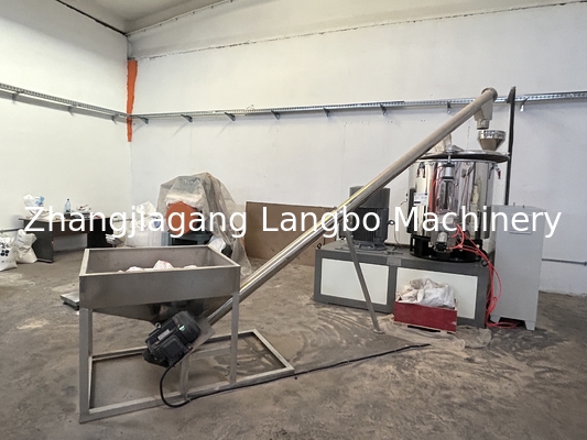 500L Warmte Mixer Warm systeem PVC pellets Granulaten Plastic Granulaten Mixer Machines 500L roestvrij staal Plastic Mixer voor het bereiden van WPC Proo