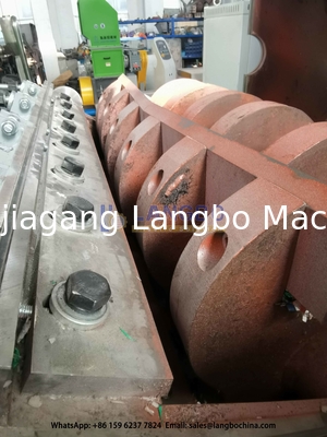 37 kW Breekmachine voor PVC-buizen Plastic Waste Recycling Machine Line