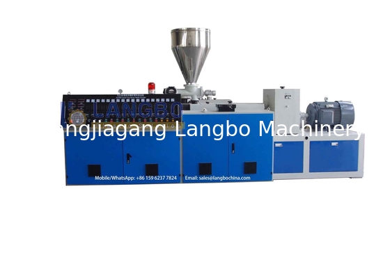 16 mm-630 mm PVC-pijpmachine met schroefdiameter 65/132