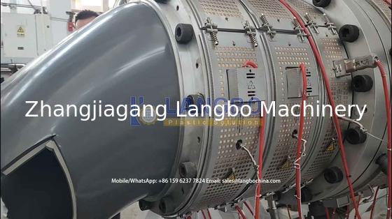 High Output Long Working Lifetime Precision Extrusion Line voor PVC dubbelholte buizen