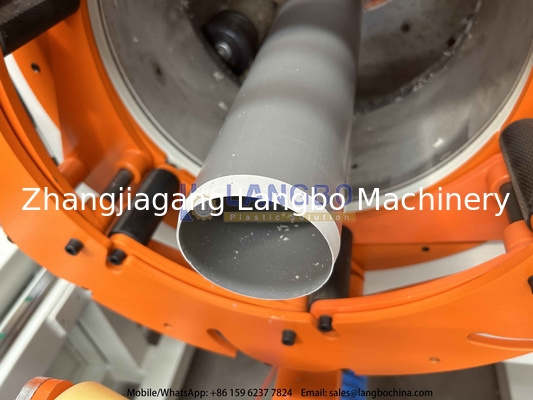 PVC-buizenmachine met parallelle twee-schroef-extruder voor elektriciteitsleiding watervoorziening rioolwater decoratie chemische
